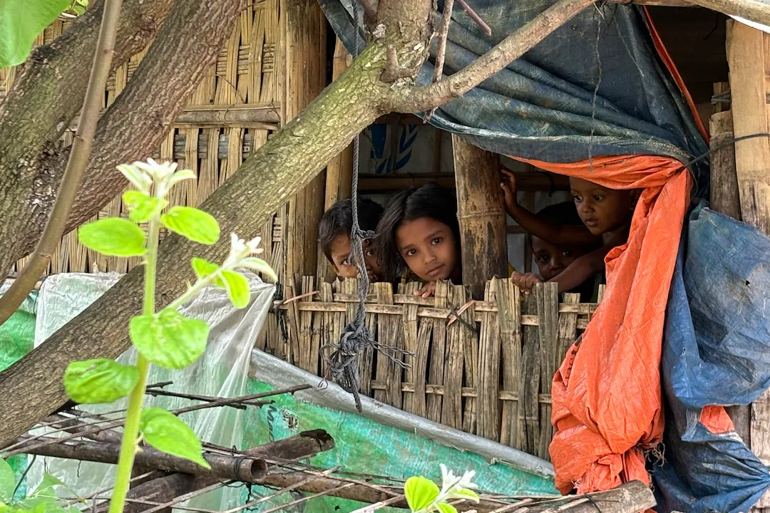 Filming in The Rohingya Camp