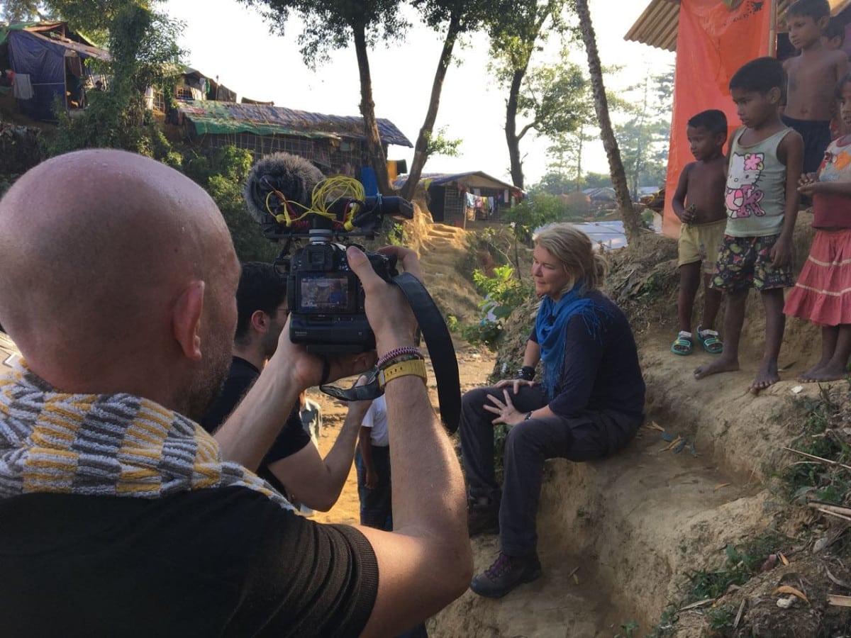 Challenges and Solutions in Filming the Rohingya Camp
