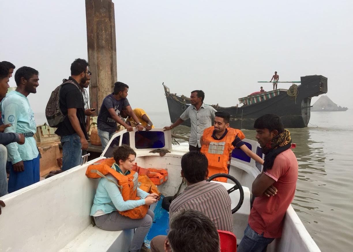 Safe film crew transport, Bangladesh train water ways, hybrid logistics combining rail and road vehicles for crew movement