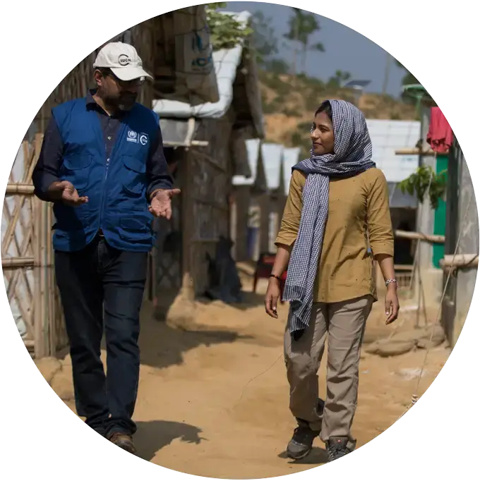Fixer in Bangladesh supporting international film crew during documentary shoot