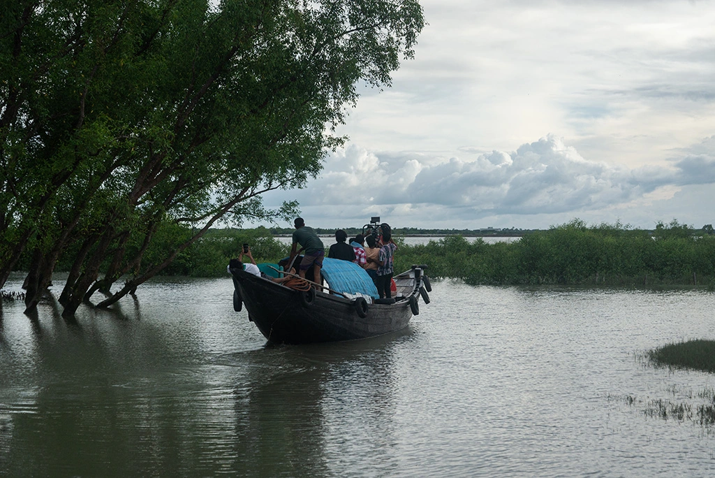 Earthshot Prize 2025 filming in Sundarbans Bangladesh coordinated by Nree Productions Open Planet Studios